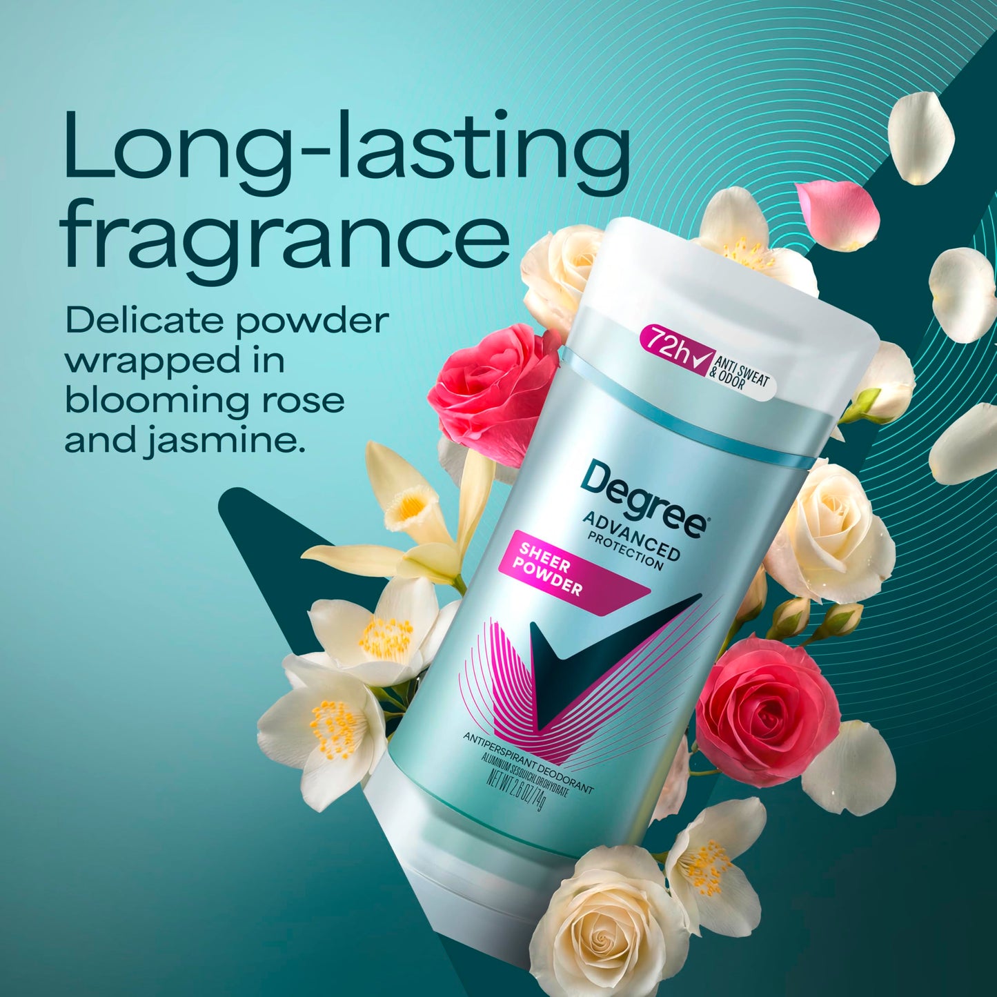 Degree MotionSense Anti-Perspirant & Deodorant, Sheer Powder 2.6 oz (Pack of 4) Beauty and Personal Care Degree