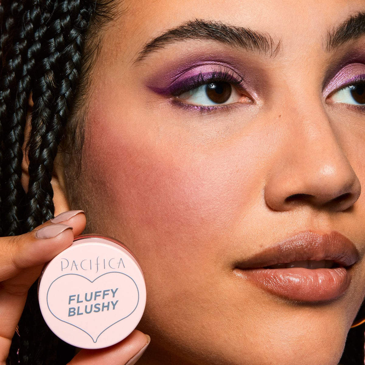 Pacifica Fluffy Blushy Cream Blush - Face Makeup Rose Pink Whipped Make Up Color, Airy Mousse Formula, Buildable Natural Flush, Hydrating Vegan