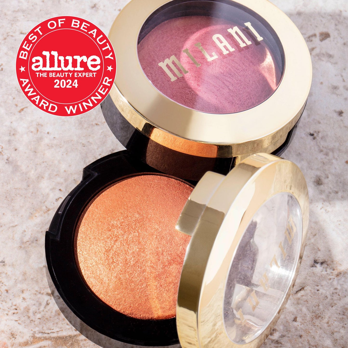 Milani Rose Blush, Powder Blush for Cheeks, Cruelty Free Makeup - Shape, Contour & Highlight Face for a Natural Matte Finish -Tea Rose Beauty & Personal Care Milani