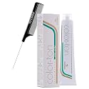 Tocco Magico Color-Ton Alle Erbe Permanent Hair Color Cream (w/Sleek Steel Pin Rat Tail Comb) Haircolor Dye Creme (9D/9.3 Very Light Golden Blond) Beauty & Personal Care Tocco Magico