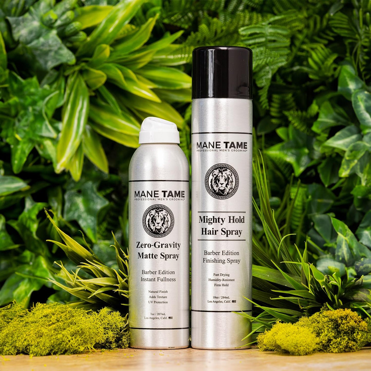 MANE TAME Zero-Gravity 7oz Matte Finish Spray - Adds Instant Fullness, Volume, Texture, and UV Protection for Thicker, Styled Hair Beauty & Personal Care Mane Tame Professional Men's Grooming