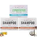 J.R.LIGGETT'S Coconut and Argan Oil Formula Shampoo Bar and Conditioner Bar 3-Pack, All-Natural, Plant-Based Solid Hair Care Set, Sulfate-Free, 2 x Beauty & Personal Care J·R·LIGGETT'S