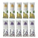 Asheva 8" x 9" Individually Wrapped Oshibori Disposable Towels - Luxurious Moist Cotton Hot/Cold Refreshment Towel - Lavender, Lemon, or Tea Tree Beauty & Personal Care GBM