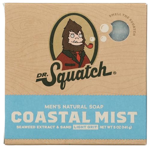 Dr. Squatch Coast Mist Bar Soap, 5 OZ Beauty & Personal Care Dr. Squatch
