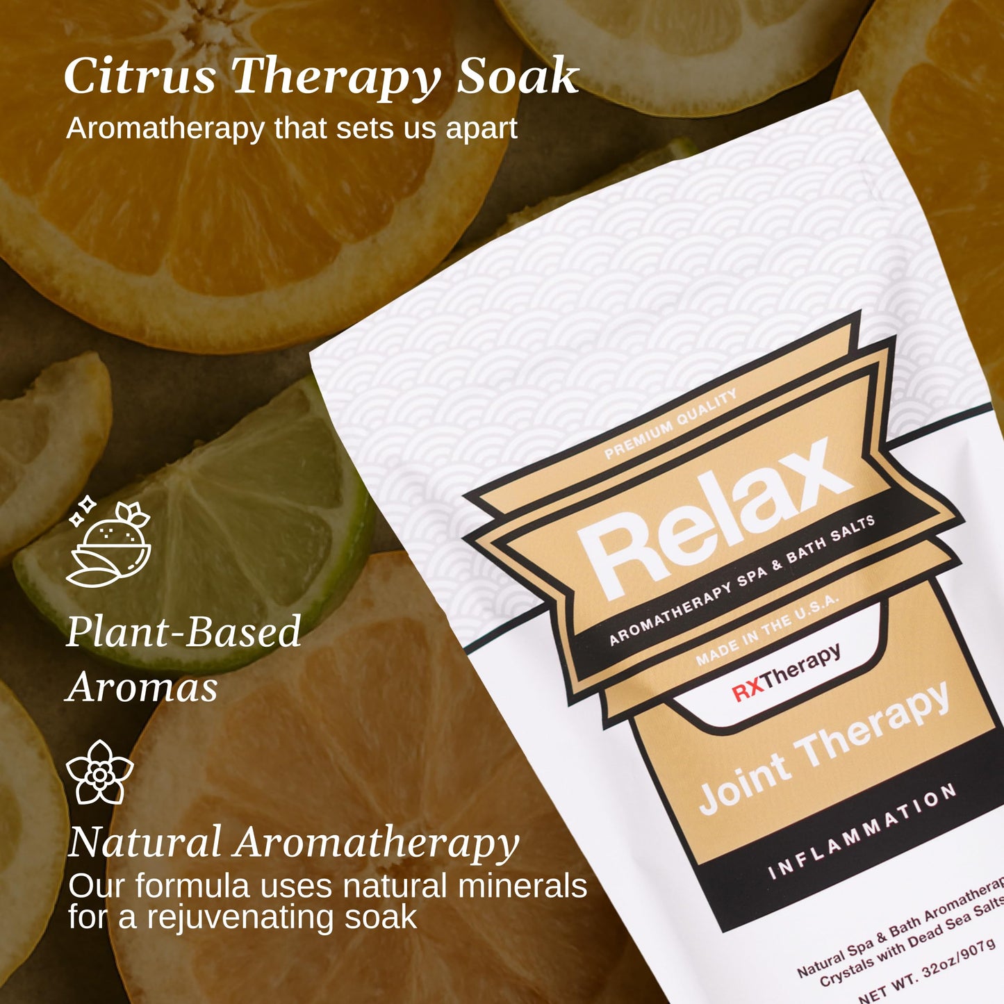Relax Spa & Bath, Epsom & Dead Sea Salts, Aromatherapy Bath Salts for Hot Tub, Bath, or Spa, Infused with Magnesium, Joint Therapy Beauty and Personal Care Relax Spa & Bath