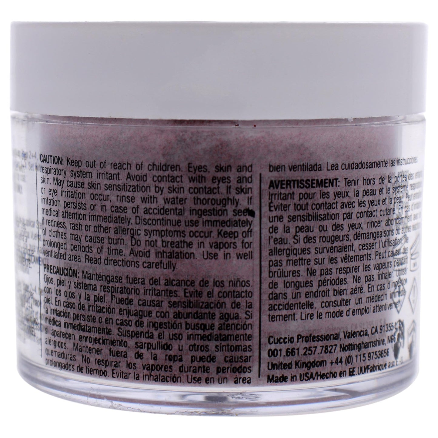 Cuccio Colour Powder Nail Polish - Lacquer For Manicures And Pedicures - Highly Pigmented Powder That Is Finely Milled - Durable Finish With A Beauty & Personal Care Cuccio