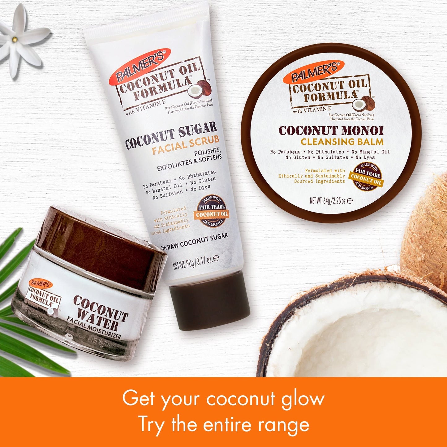 Palmer's Coconut Oil Formula, Coconut Monoi Facial Cleansing Balm and Makeup Remover, 2.25 Ounces Beauty & Personal Care Palmer's