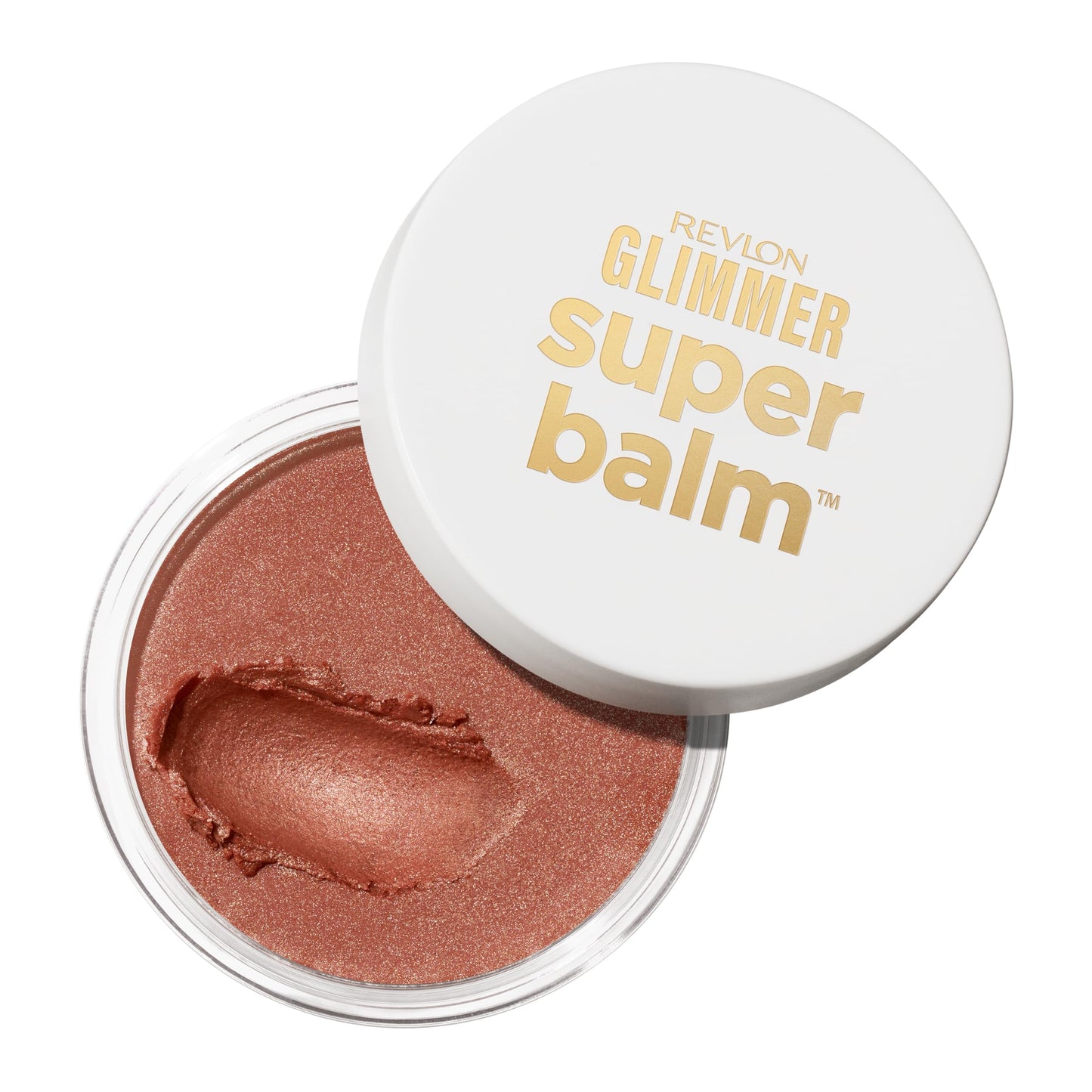 Revlon Glimmer Super Balm, Multi-Use Glow Face Makeup, Cream Bronzer, Highlighter, & Blush, 003 Just a Girl, 0.06 oz Beauty & Personal Care REVLON