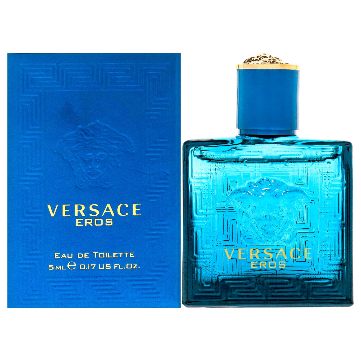 Versace Eros EDT Cologne, 0.17 Ounce