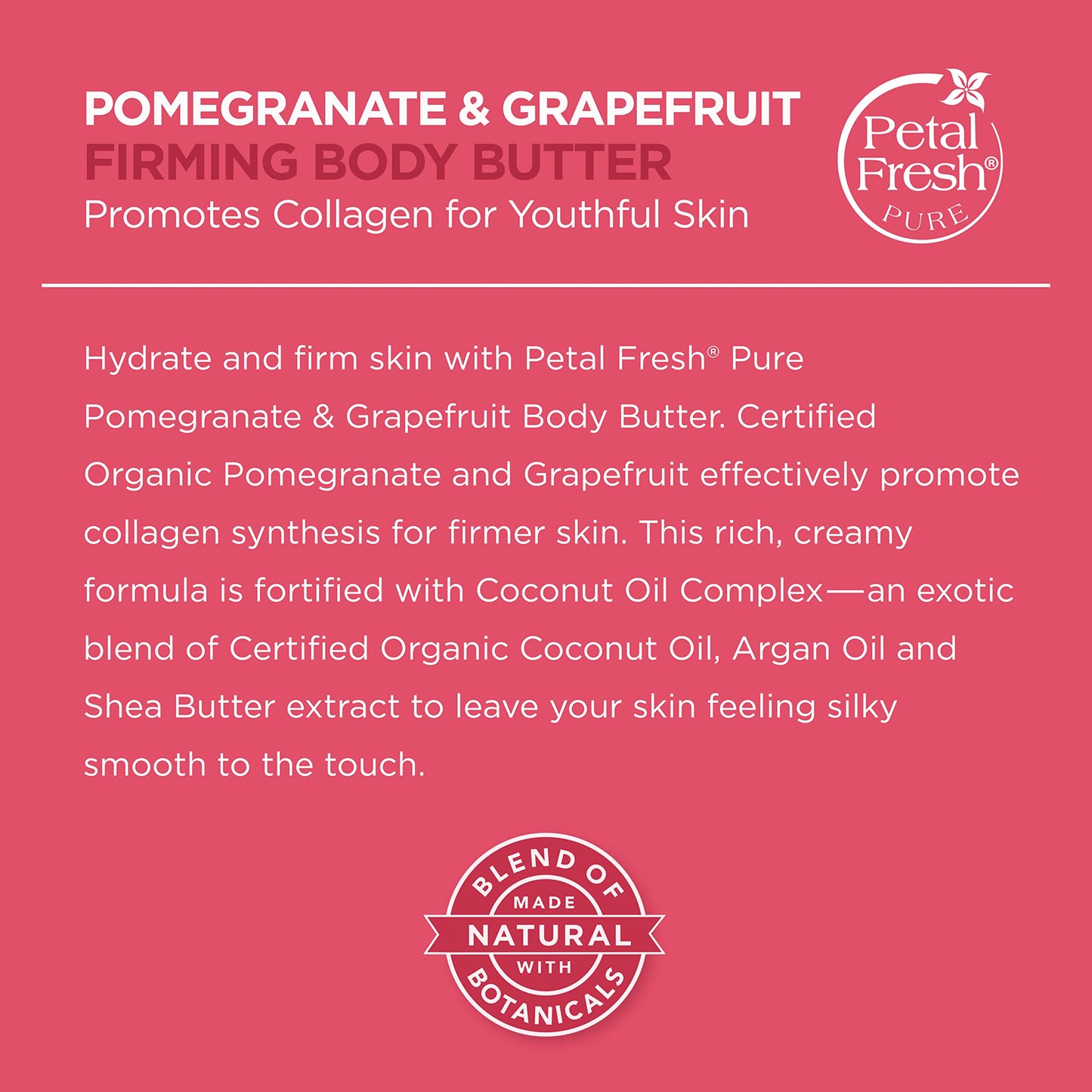 Petal Fresh Body Butter, Pomegranate/Grapefruit, 8 Ounce Beauty & Personal Care Petal Fresh