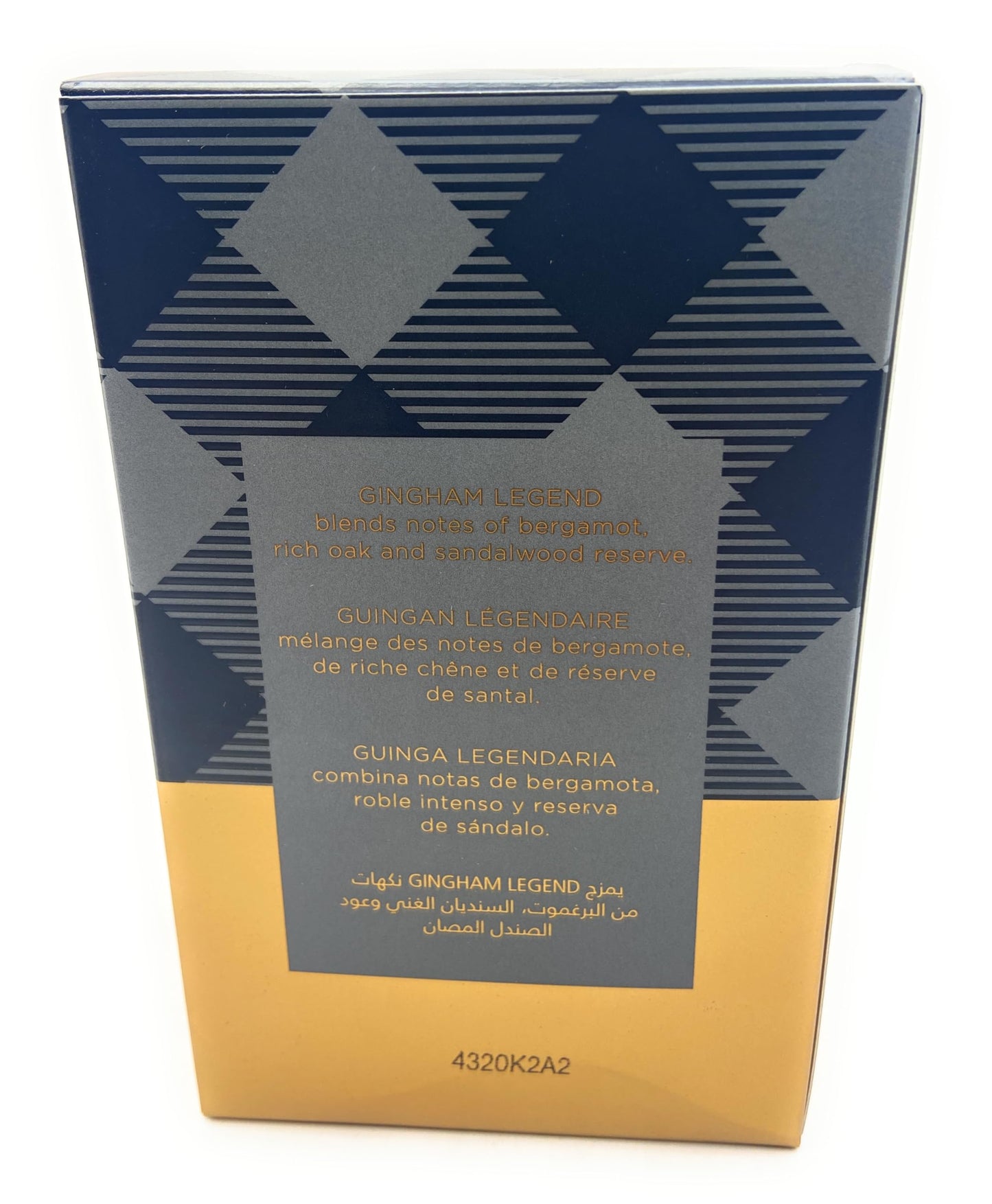 Bath and Body Works Gingham Legend Cologne For Men 3.4 Fluid Ounce Spray Beauty & Personal Care Bath & Body Works