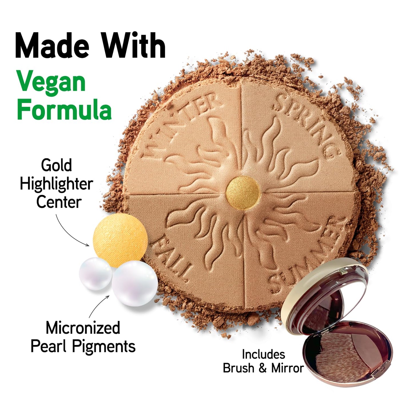 Physicians Formula Bronze Booster Glow-Boosting Season-to-Season, Customizable Seasonal Glow Glow, Lasting Tan Boost, Hypoallergenic Powder Beauty & Personal Care Physicians Formula