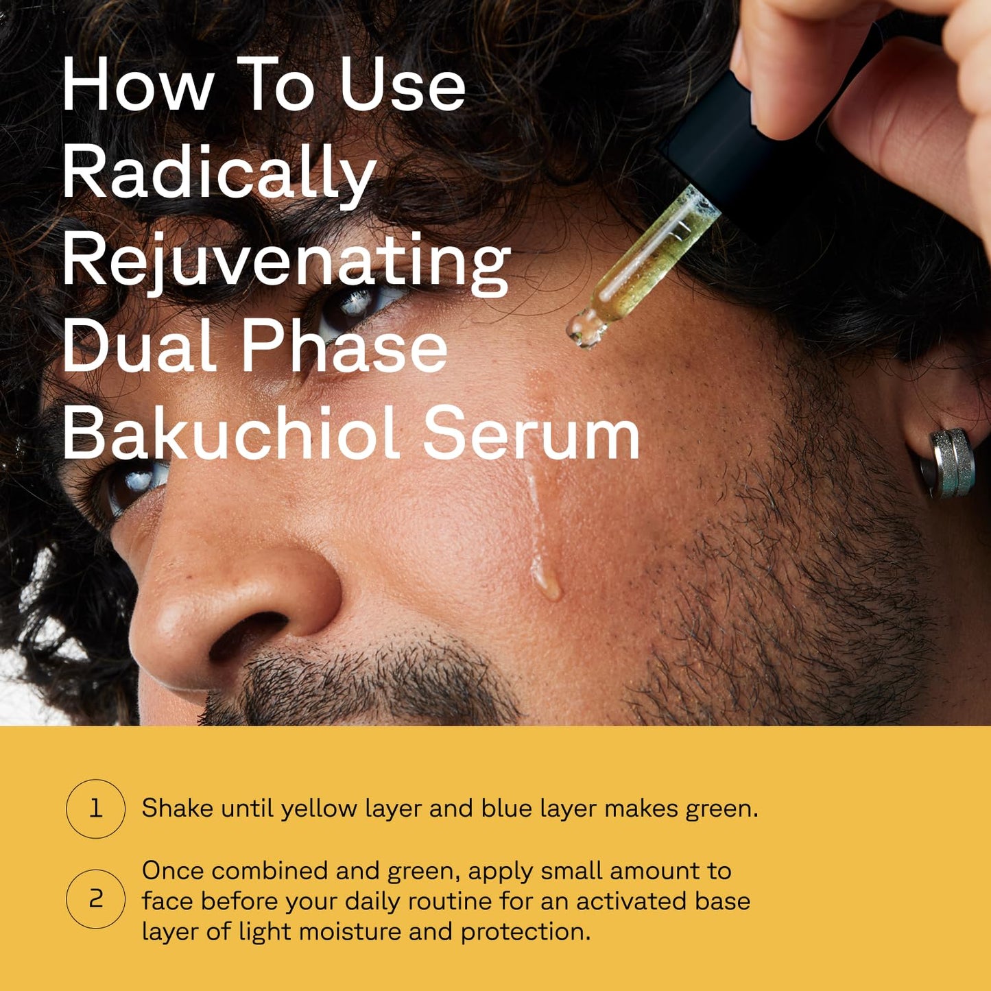 Acure Radically Rejuvenating Dual Phase Bakuchiol Serum - Bakuchiol Oil Serum for Face, Anti Aging Retinol Alternative for Wrinkles & Fine Lines, Cold Beauty & Personal Care Acure