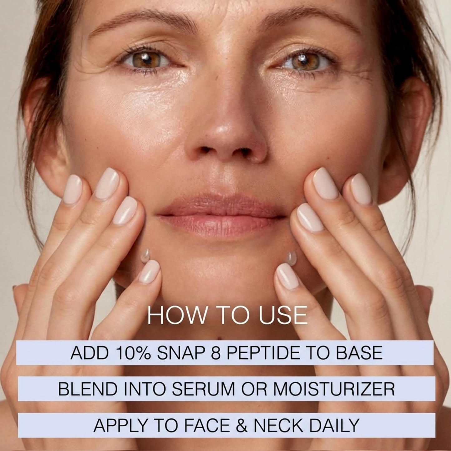 Skin Perfection Snap 8 Peptides Serum for Face - Anti Aging Peptide Serum for Fine Lines & Wrinkles - Diy Peptide Face with Hyaluronic Acid Crows Feet Beauty & Personal Care Skin Perfection