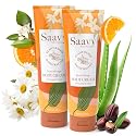 Saavy Naturals Deeply Hydrating Body Cream for Dry Skin - Nourishing Shea Butter, Plant-Based & Sustainably Sourced - Sweet Orange - 8.5 fl oz, 2 pack Beauty & Personal Care Saavy Naturals