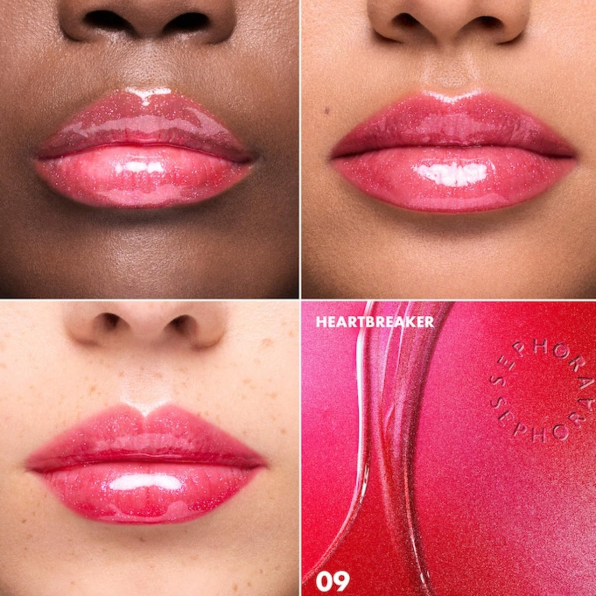 SEPHORA Collection Glossed Moisturizing Lip Gloss - 09 Heartbreaker (5 mL / 0.16 fl oz)