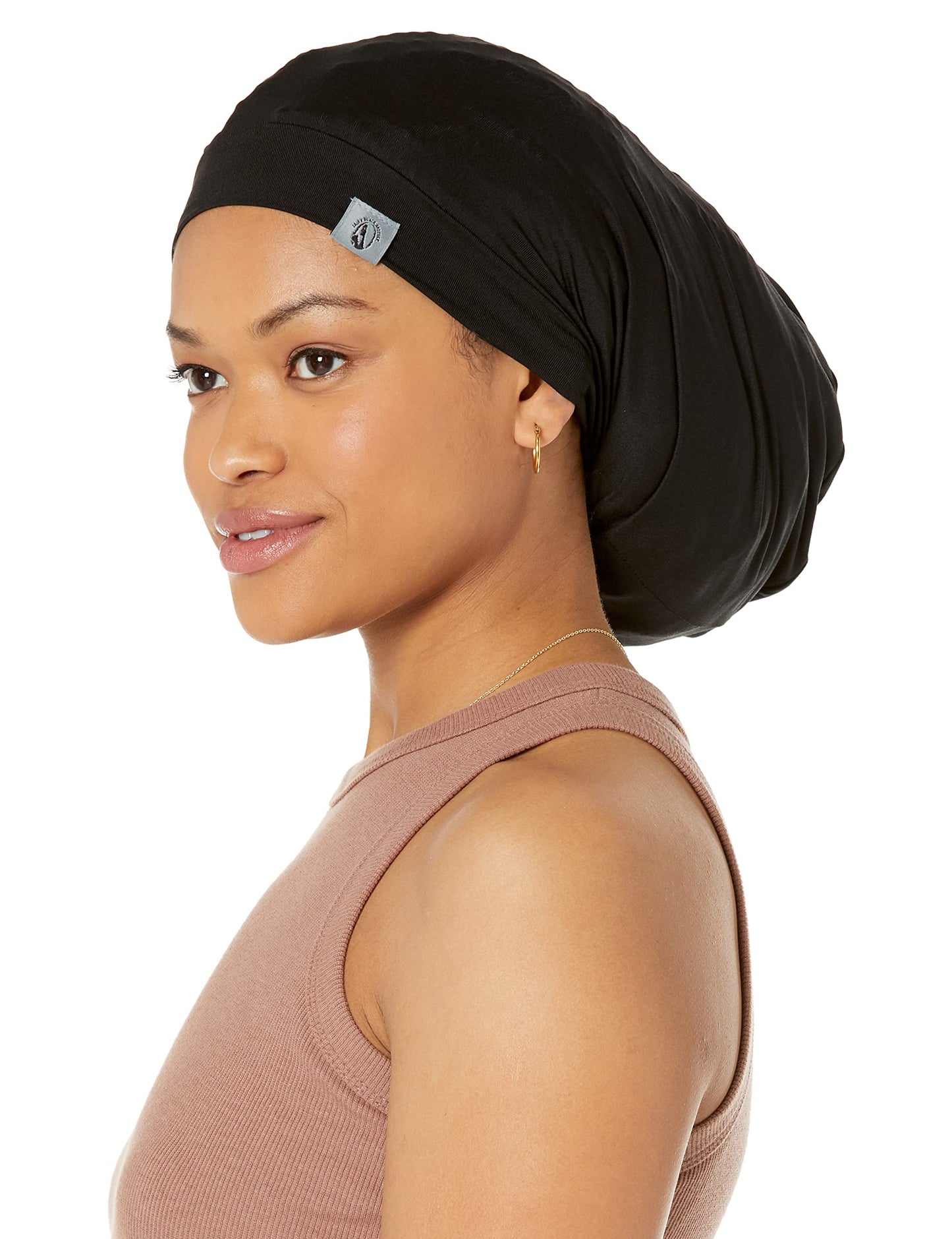 Fairy Black Mother Dreadlocks Loc Cap - Satin Bonnet Alternative for Locs, Men & Women Hair Cap for Sleeping & Everyday Wear, Breathable Stretch Fit Beauty and Personal Care My Fairy Black Mother