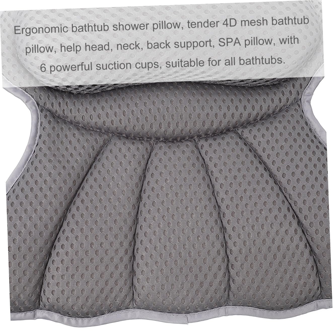 1 Pc Bathroom Pillow Bath Neck Support 3D Bath Pillow Bath Cushion Tub Cushion Bathtub Head Pillow Mini Pillow Spa Bath Home Shower Pillow 6d Beauty and Personal Care DOITOOL
