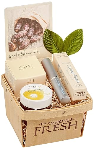 FarmHouse Fresh Beach Lip Basket, Coconut Pineapple, 2 Count Beauty & Personal Care FarmHouse Fresh