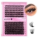 Lash Clusters DIY Lash Extensions 10-20MM Cluster Eyelashes 144pcs Wispy Volume Individual Lashes Eyelash Extensions DIY at Home by ALICE Beauty & Personal Care ALICE