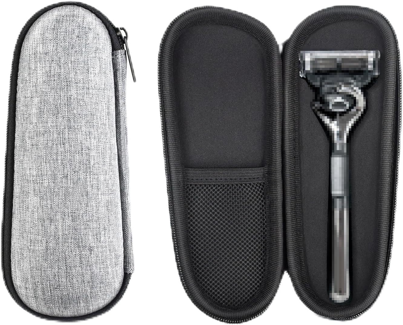 ZLiT Travel Carrying Case for Gillette Fusion5 Razor Portable Storage Bag (Grey) Beauty and Personal Care ZLiT