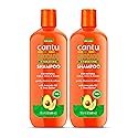 Cantu Avocado Hydrating Sulfate-free Shampoo with Pure Shea Butter, 13.5 oz (Pack of 2) Beauty & Personal Care Cantu