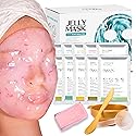 Peel-Off Jelly Mask Premium Modeling "Rubber Mask" Spa Set - 10 Treatments (24k Gold, Lavender, Kiwi, Peppermint, Egyptian Rose, Matcha, Chamomile Beauty & Personal Care BRÜUN