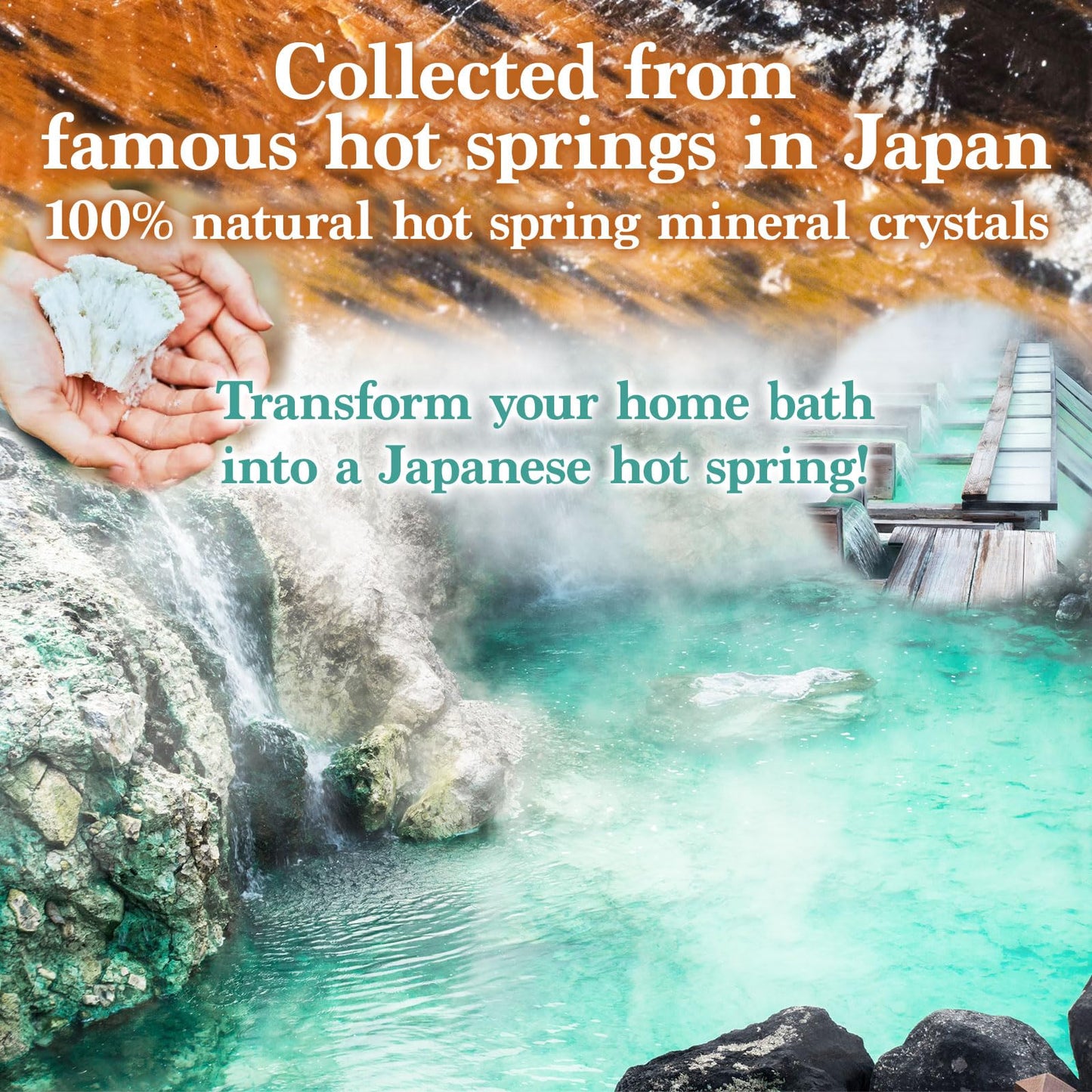 Yunohana Japanese Hot Spring Bath Salts, 100% Natural Mineral Bath Powder from Okuhida Onsen, No Chemicals, 250g Beauty and Personal Care JAPAN NINJA