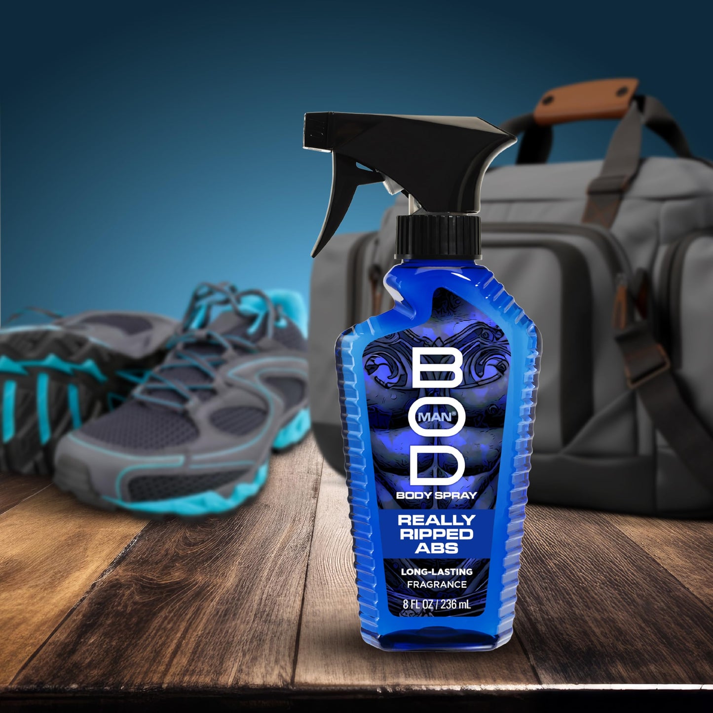 BOD man Fragrance Body Spray, Really Ripped Abs, 8 fl oz Beauty & Personal Care BOD man