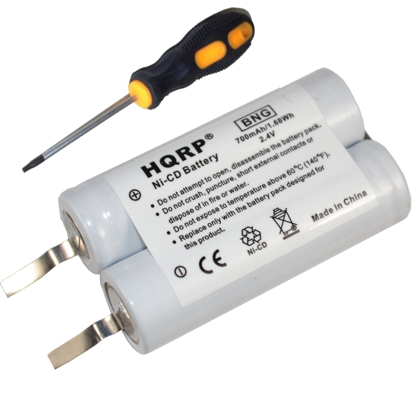 HQRP Battery Compatible with Philips Norelco 6863XL 6865XL 6866XL 6867XL 6885XL 6886XL HQ8885 Razor/Shaver Plus Screwdriver Beauty and Personal Care HQRP