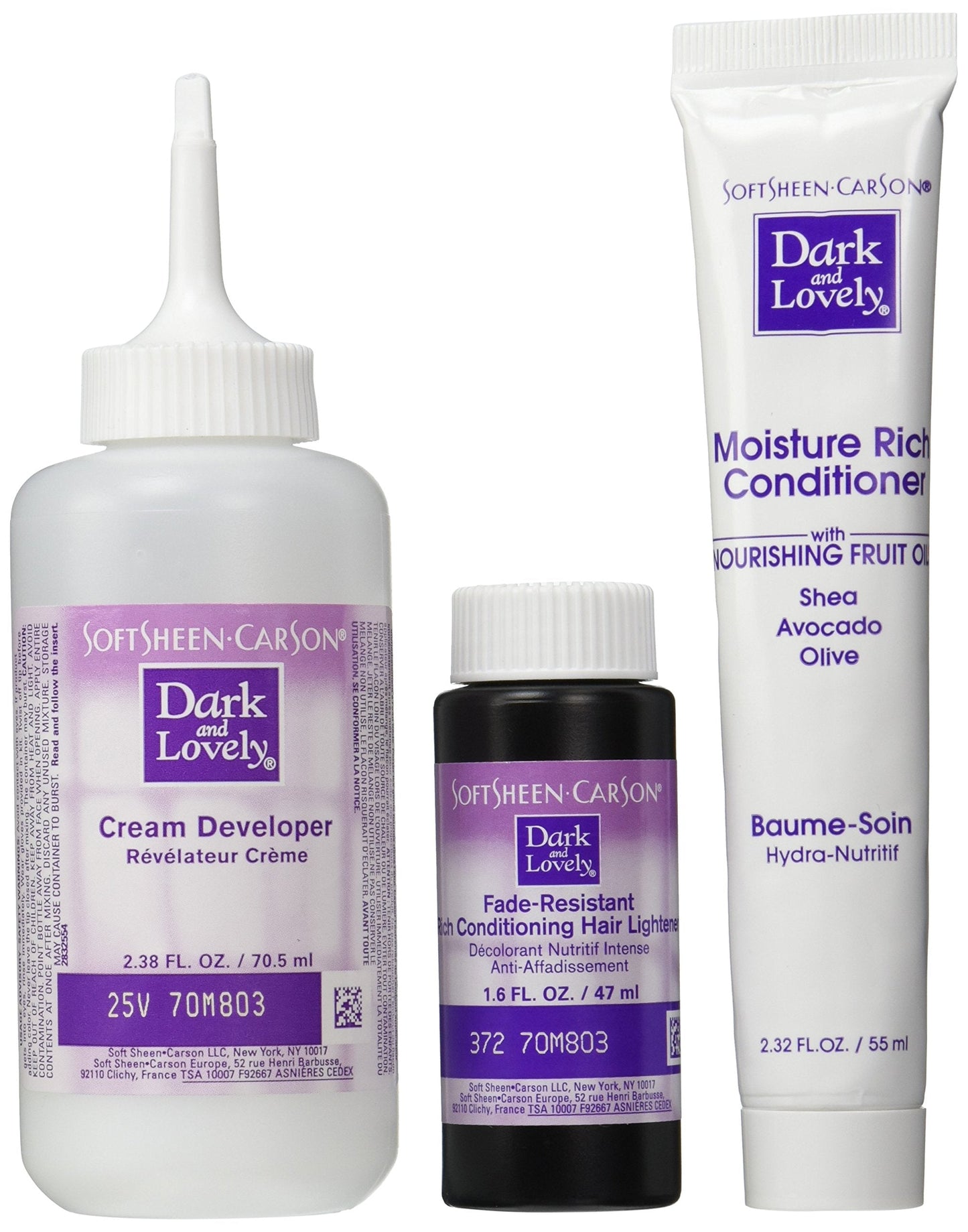 SoftSheen-Carson Dark and Lovely Fade Resist Rich Conditioning Color, Natural Black 372 Beauty & Personal Care SoftSheen