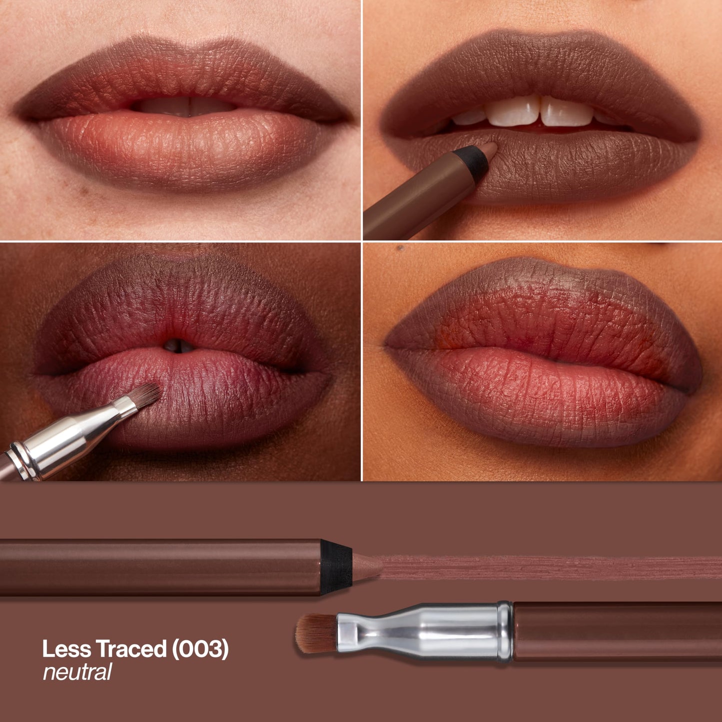 Revlon ColorStay Multi-Liner, Creamy Formula, Multiuse For Lips, Eyes & Face, Precision Brush for Easy Blending, 003 Less Traced Beauty & Personal Care REVLON