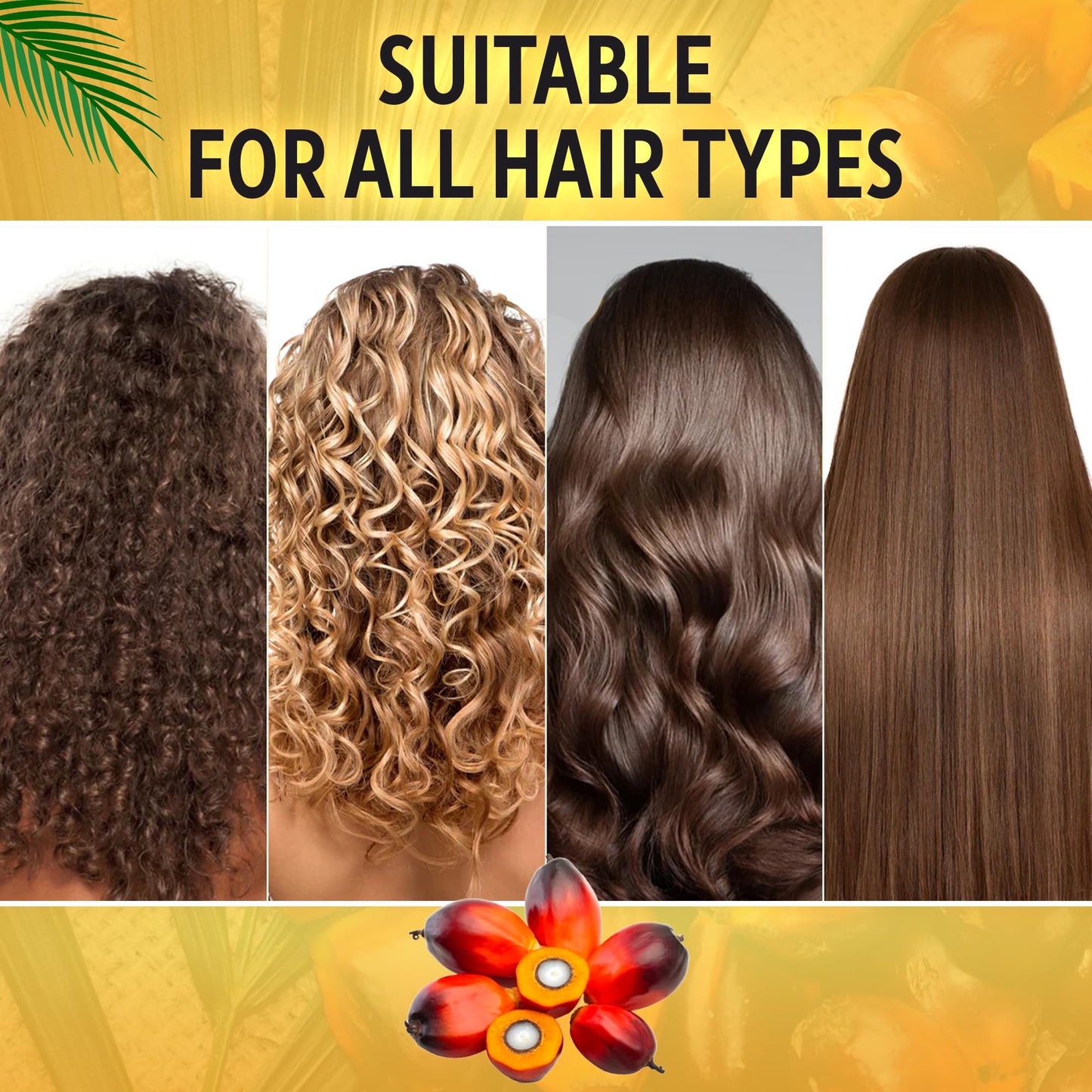 100% Organic Raw Batana Oil from Honduras for Growth, Nourishing & Strengthening All Hair Types | Dr. Sebi Hair Mask - Prevent Loss Beauty & Personal Care ANGELYCIA