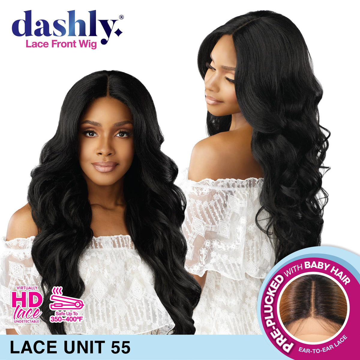 Sensationnel Dashly Lace Front Wig-Unit 55, GINGERCOPPER