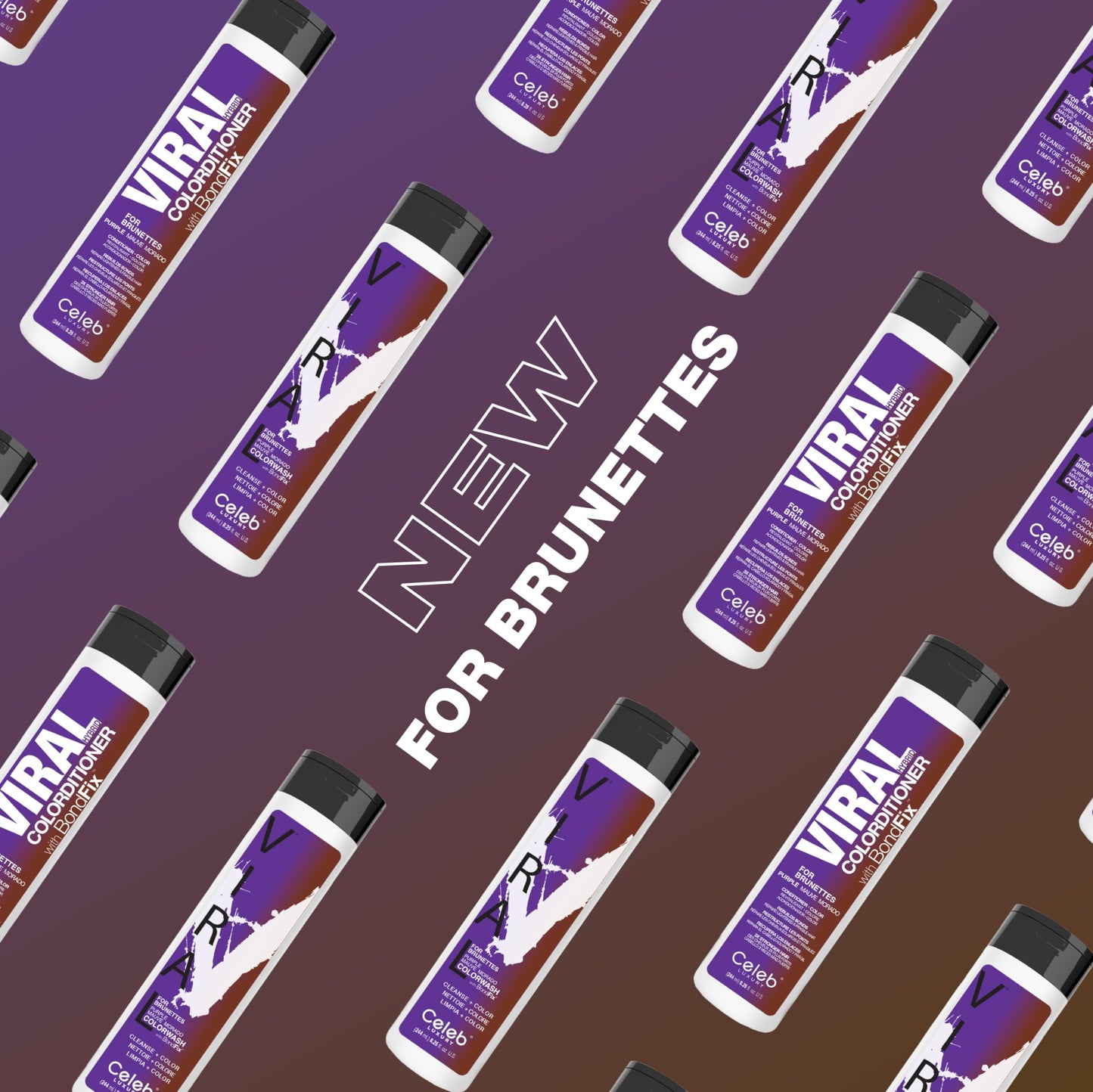 Purple Brunettes Duo Beauty & Personal Care Celeb Luxury