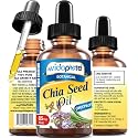 MYVIDAPURE CHIA SEED OIL Pure Natural Undiluted Refined Cold Pressed Carrier Oil for Skin, Face, Hair, Lip and Nail Care Anti-Aging (0.5 Fl Oz) Beauty & Personal Care MYVIDAPURE