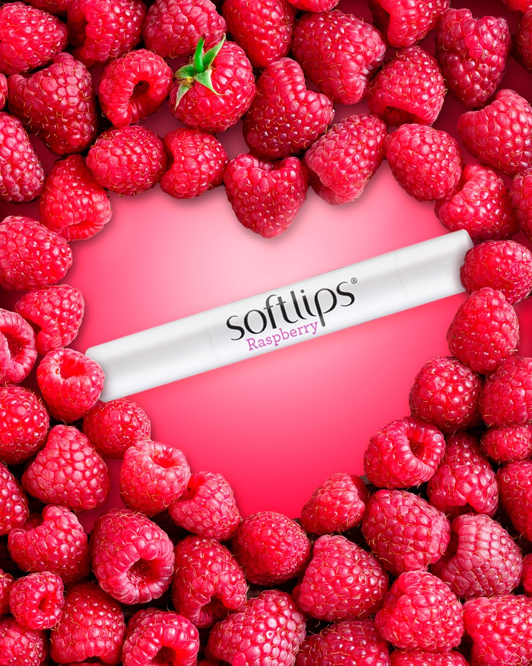 Softlips Raspberry Lip Balm with Green Tea Extract 2-Pack with SPF 20 - Hydrating Protection for Smooth, Delicious Lips Beauty & Personal Care SoftLips