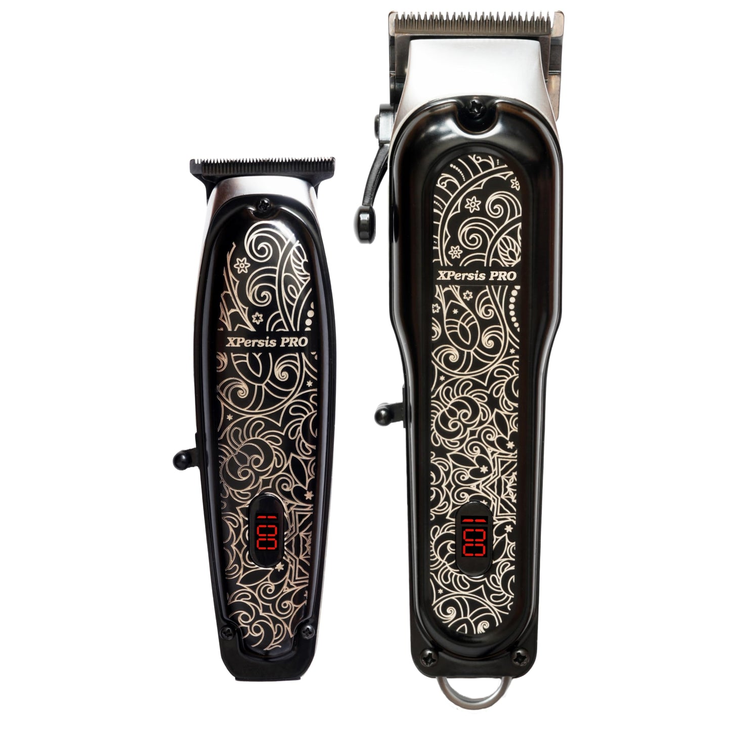 XPERSIS PRO All Metal Quiet and Low Vibration Cordless Hair Clipper + Hair Trimmer for Mens and Barbers +Shaver with Sharp Blades, Cord/Cordless Beauty and Personal Care XPERSIS