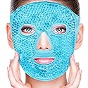 CONBELLA Cold Face Eye Masks Ice Face Mask Hot Cold Compress For Dark Circles, Puffiness, Migraines, Headache, Stress, Redness, Cooling Face Masks Beauty & Personal Care CONBELLA