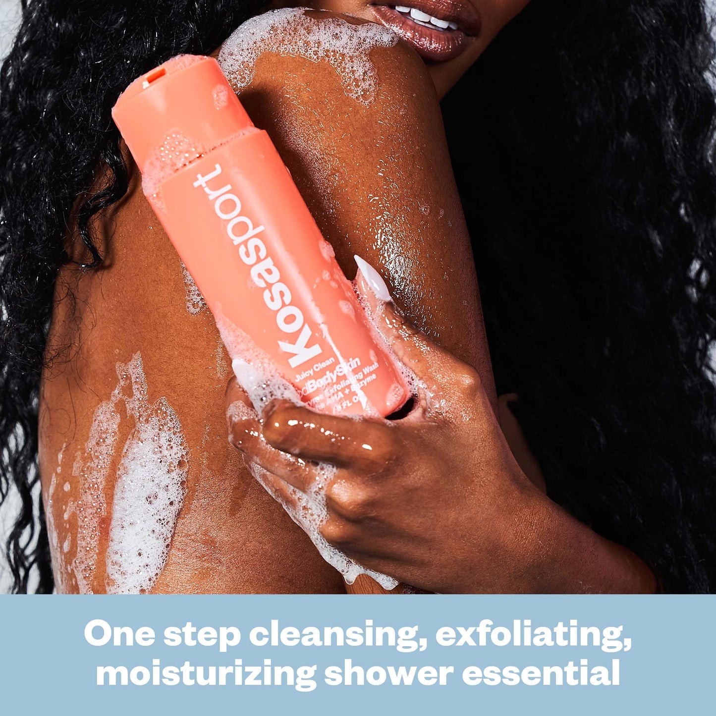 Kosas Kosasport Good Body Skin Exfoliating Body Cleanser - Juicy Clean Beauty & Personal Care Kosas