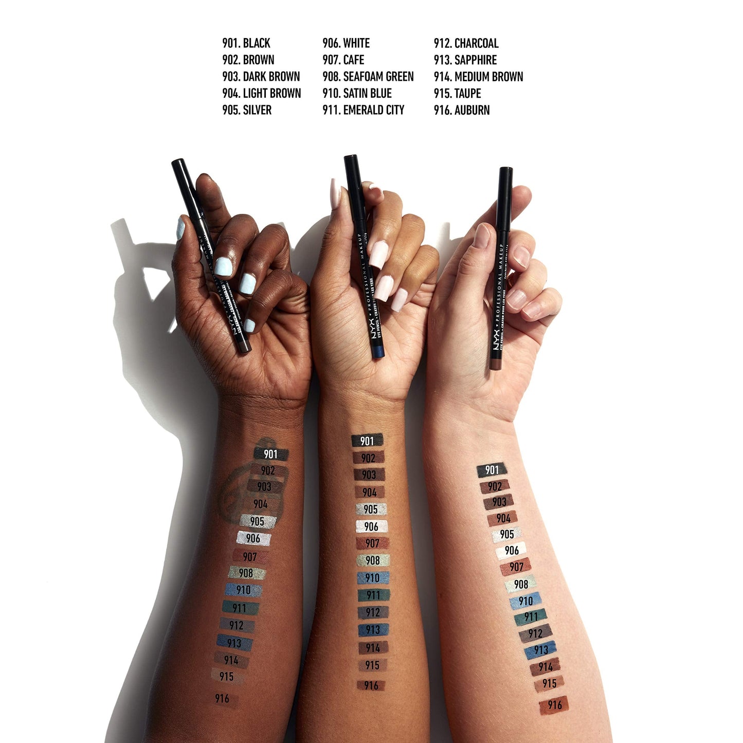 NYX PROFESSIONAL MAKEUP Slim Eye Pencil - Baby Blue Beauty & Personal Care NYX PROFESSIONAL MAKEUP