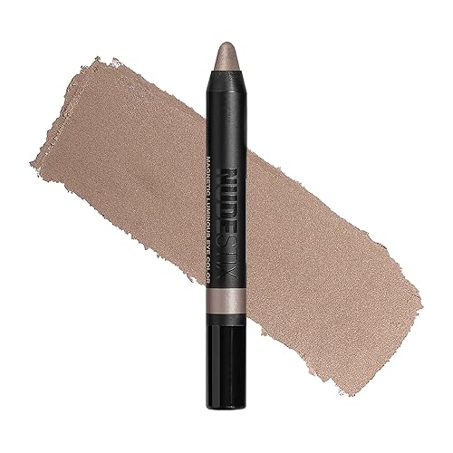 Nudestix Magnetic Luminous Eye Color - 4-in-1 Cream Eyeshadow Stick, Eyeliner, Primer & Highlighter | Long-Wear, Waterproof Satin Finish | Vegan Beauty & Personal Care Nudestix
