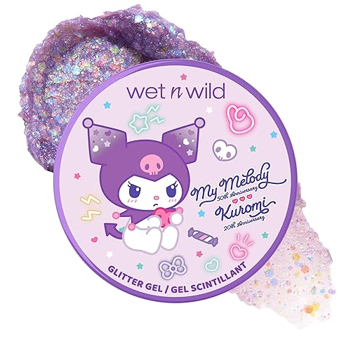wet n wild My Melody and Kuromi Glitter Gel - Spunky Beauty & Personal Care wet n wild