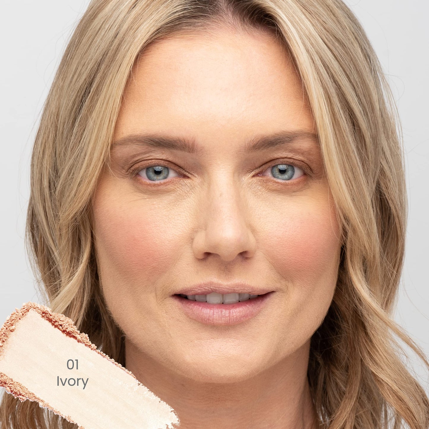 True + Luscious Sheer Halo Complexion Powder in Ivory - Talc-Free Setting & Foundation Powder - Oil Control Mineral Pressed Powder with Kaolin Clay Beauty & Personal Care True + Luscious