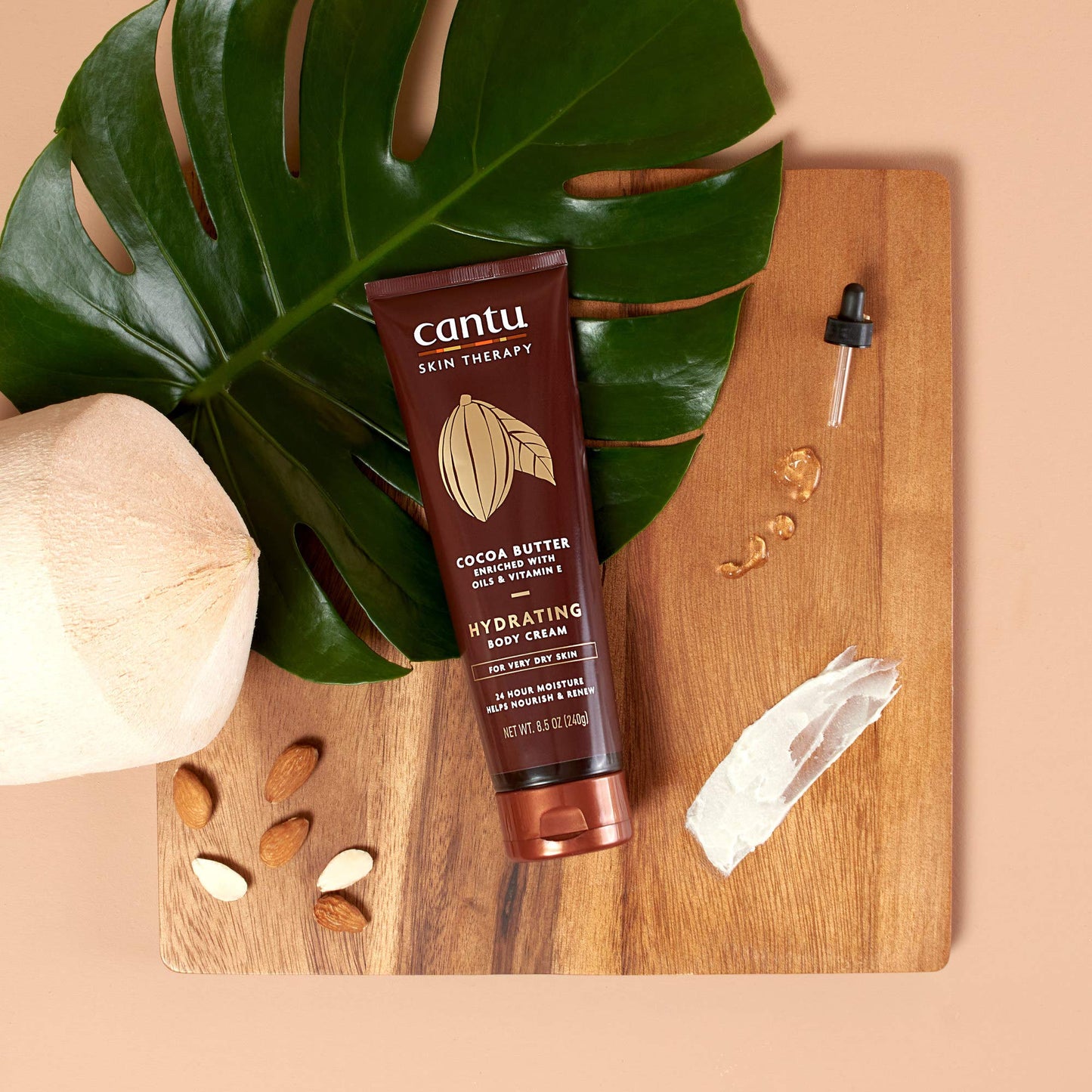 Cantu Therapy Cocoa Butter Hydrating Body Cream for very Dry Skin, 8.5 Oz Beauty & Personal Care Cantu