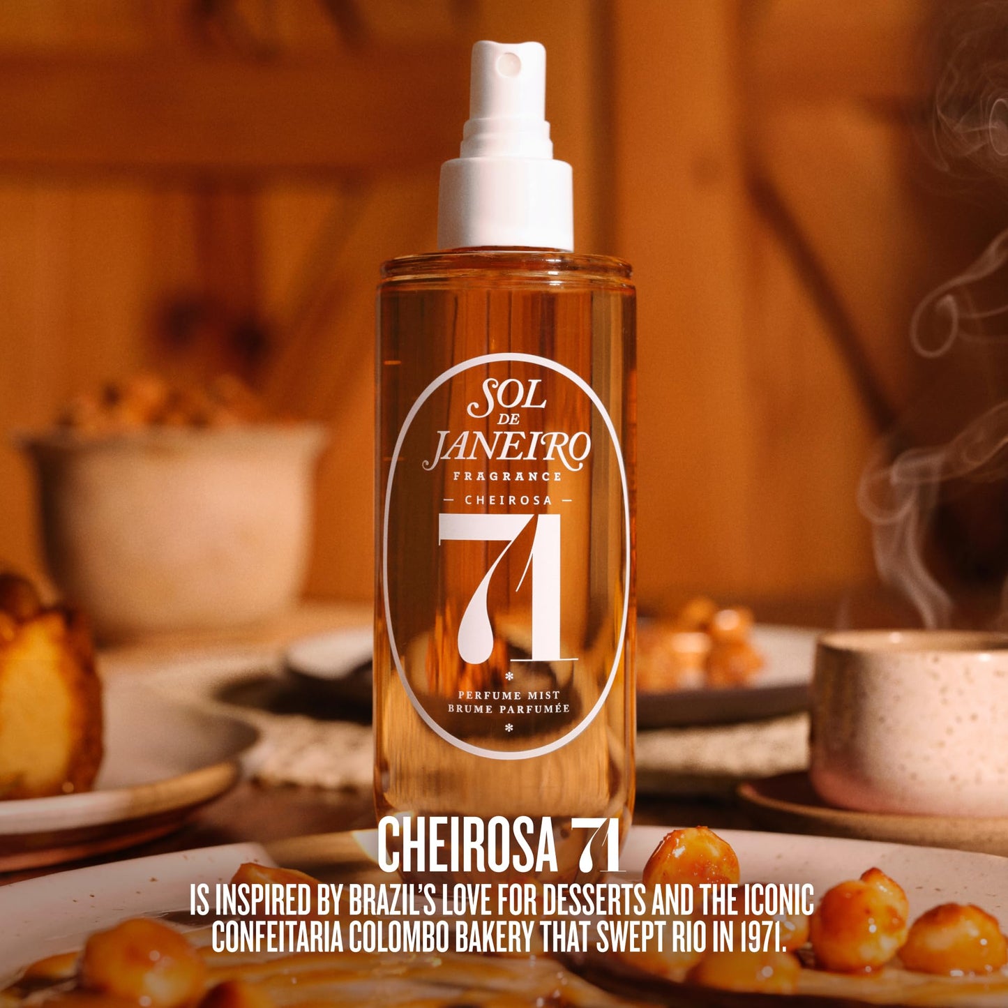 Sol de Janeiro Cheirosa 71 Hair & Body Fragrance Mist Travel Size 90mL/3.0 fl oz. Beauty & Personal Care Sol de Janeiro