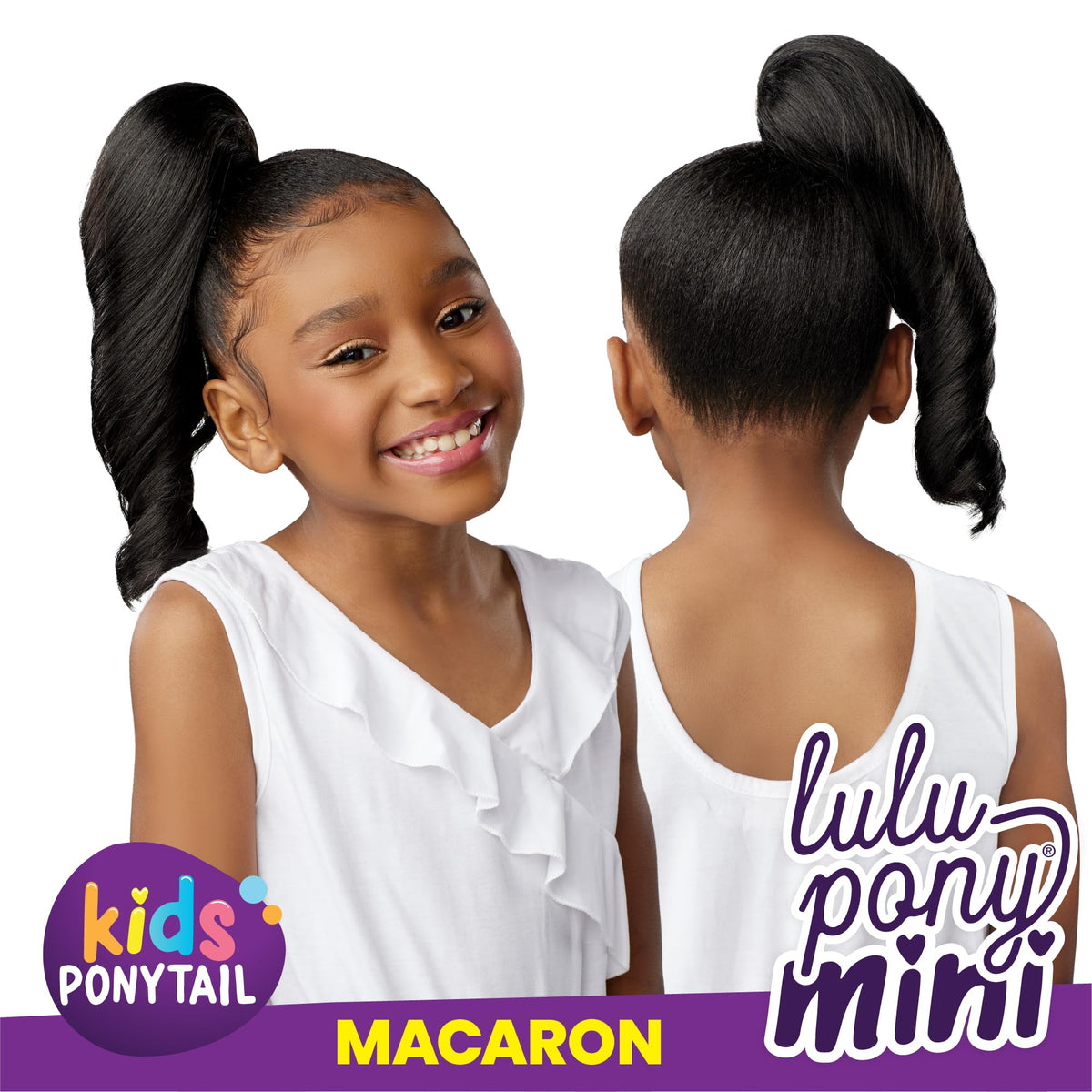 Sensationnel Lulupony Mini-Macaron,2 DARKBROWN