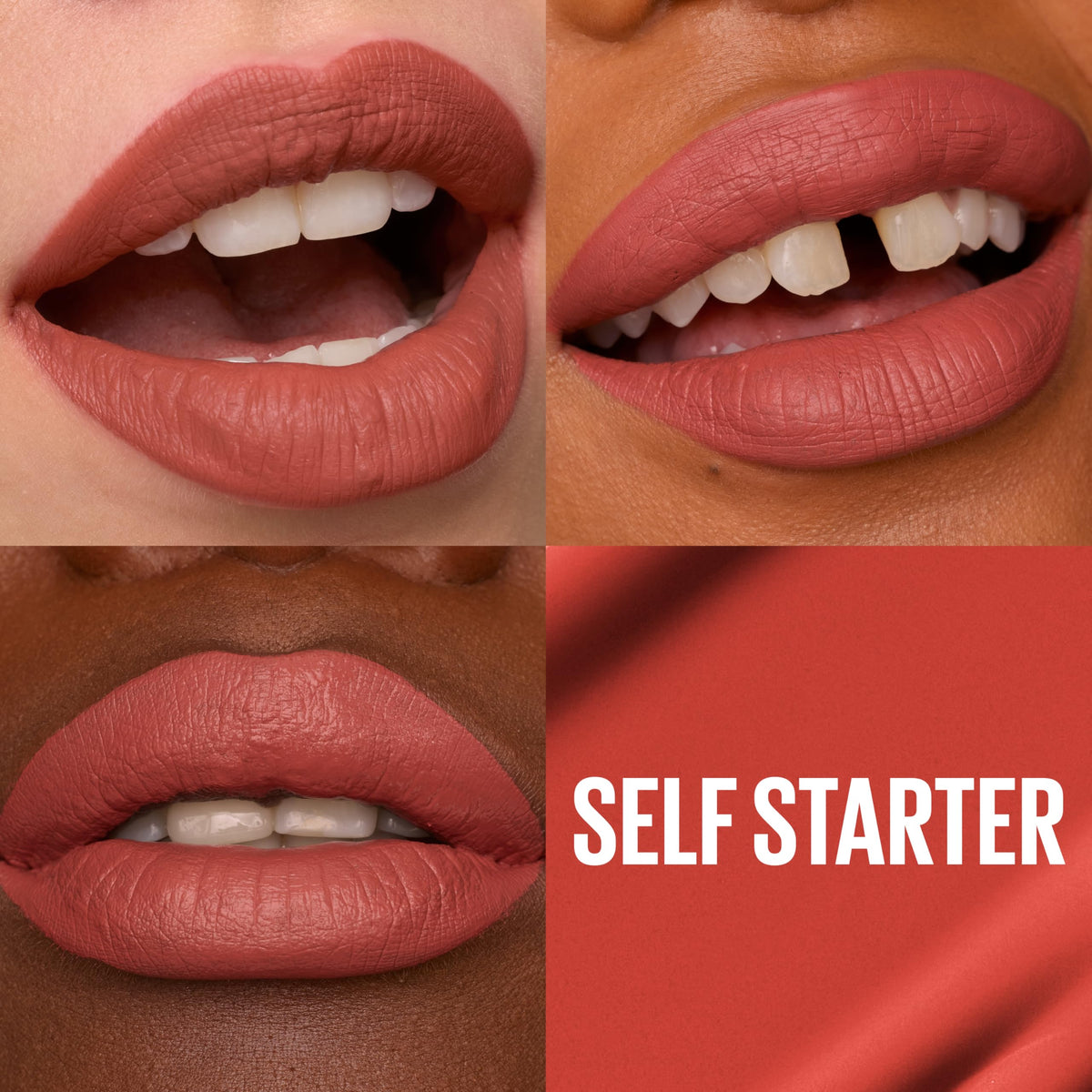 Maybelline Super Stay Matte Ink Liquid Lipstick Makeup, Long Lasting High Impact Color, Up to 16H Wear, Self-Starter, Light Red, 1 Count, Packaging Beauty & Personal Care MAYBELLINE