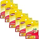 Carmex Click-Stick Moisturizing Lip Balm SPF 15 Strawberry 0.15 oz (Pack of 6) Beauty & Personal Care Carmex