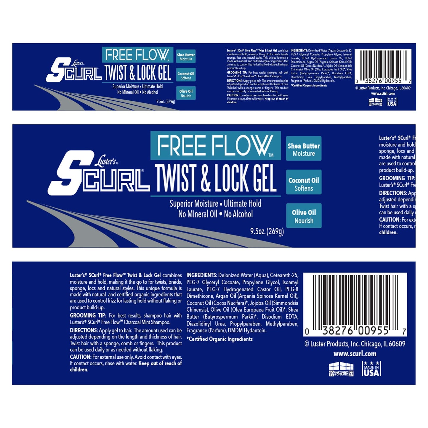 Luster's SCurl Free Flow Twist & Lock Gel Beauty & Personal Care Luster's